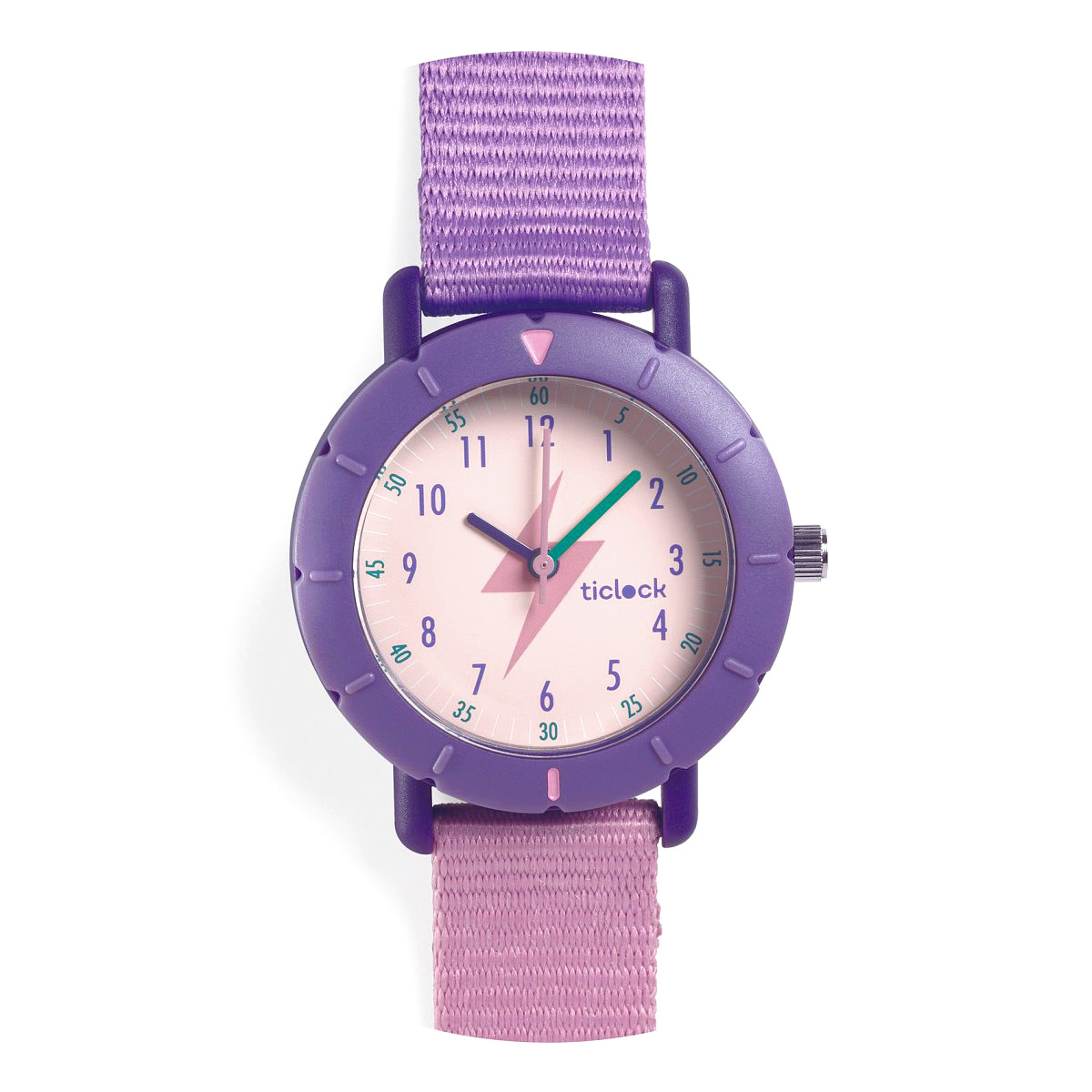 Djeco Armbanduhr  ticlock Lila Blitz 