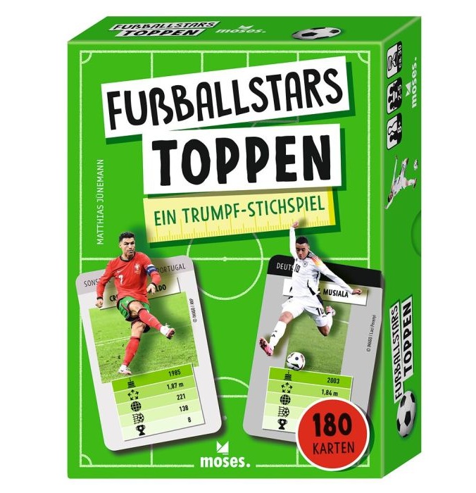 moses Kartenspiel Fußballstars Toppen