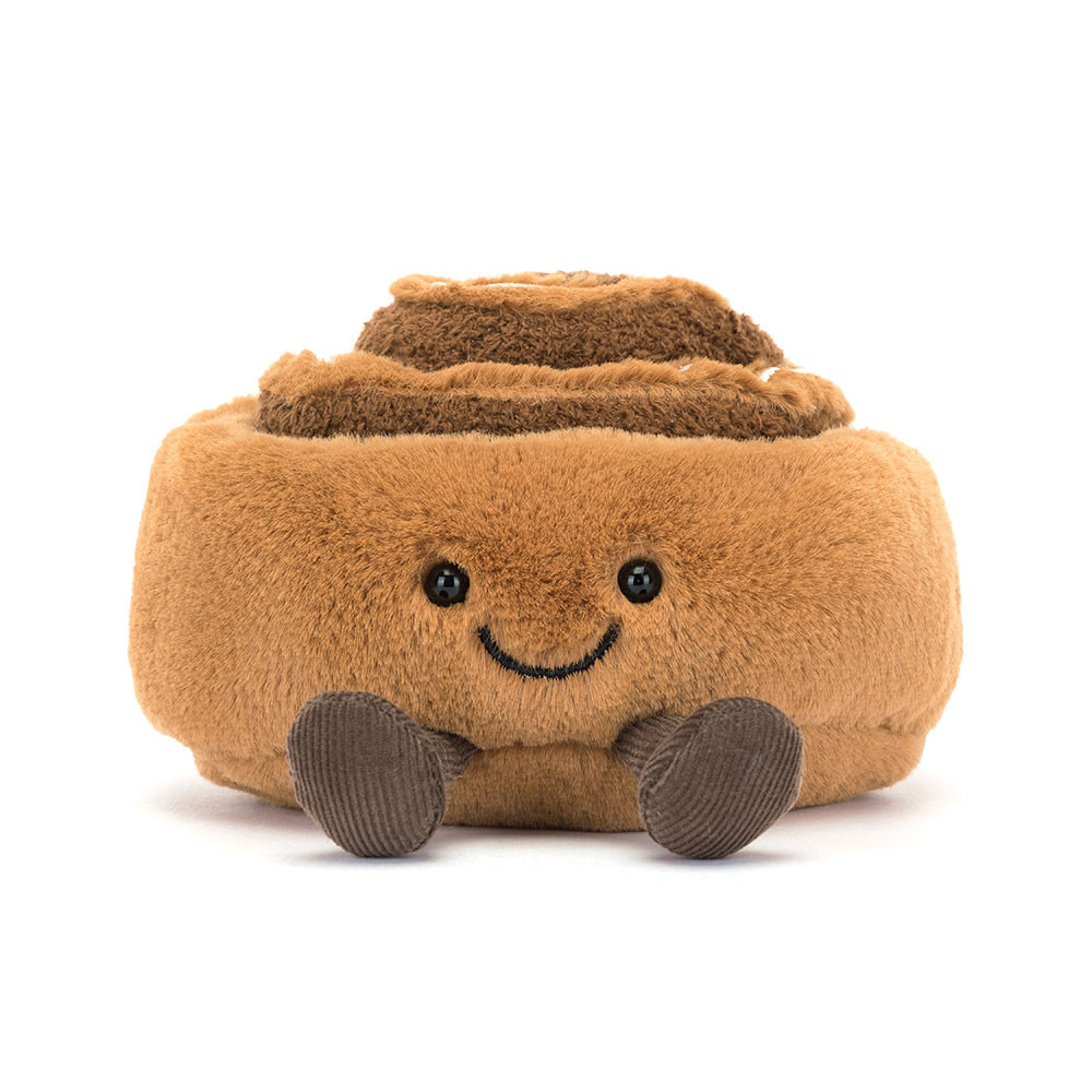 Jellycat Stofftier Amuseables Cinnamon Bun Plüsch Zimt-Schnecke