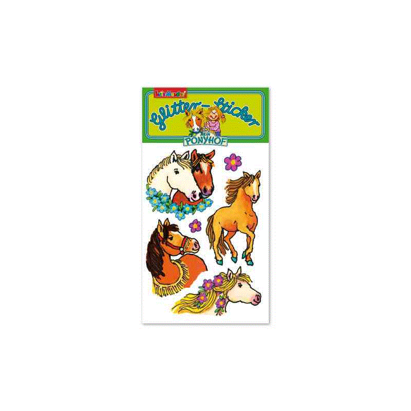 Lutz Mauder Glitter-Sticker Mein Ponyhof 3 