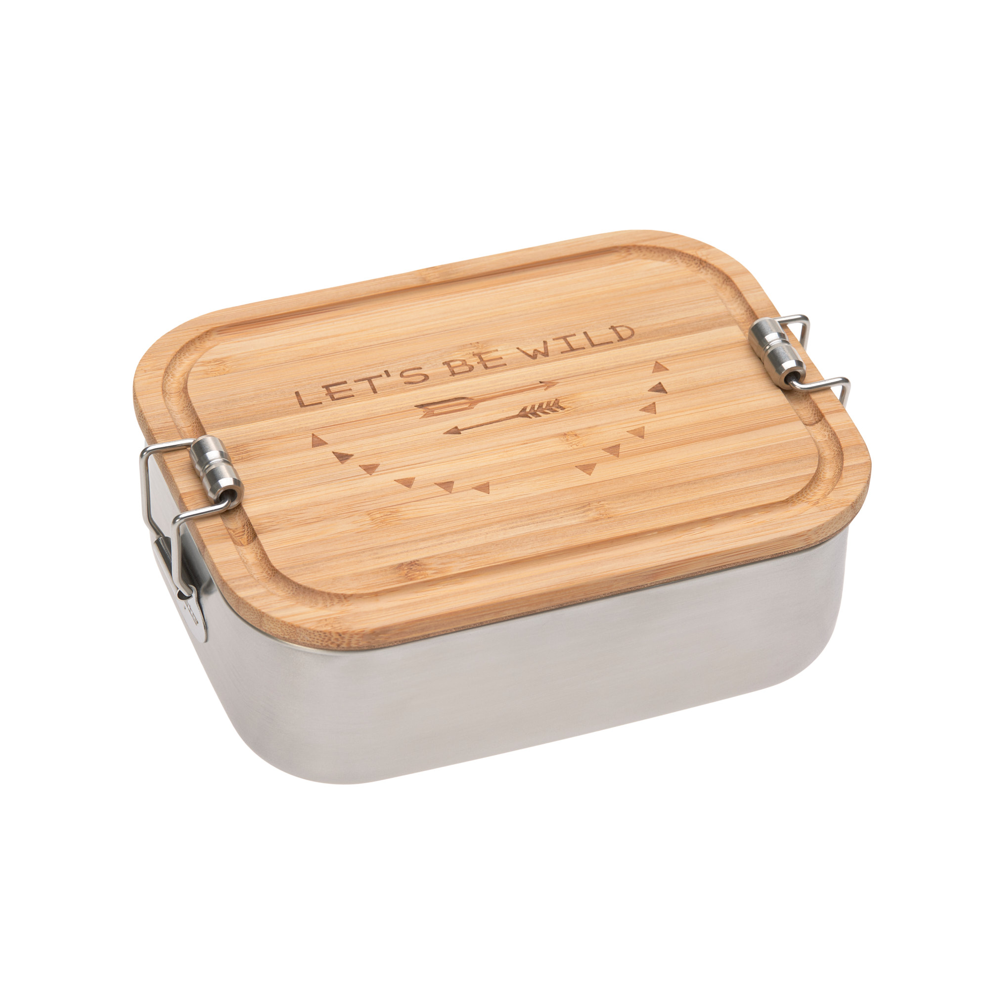 Lässig Lunchbox Stainless Bamboo Adventure 