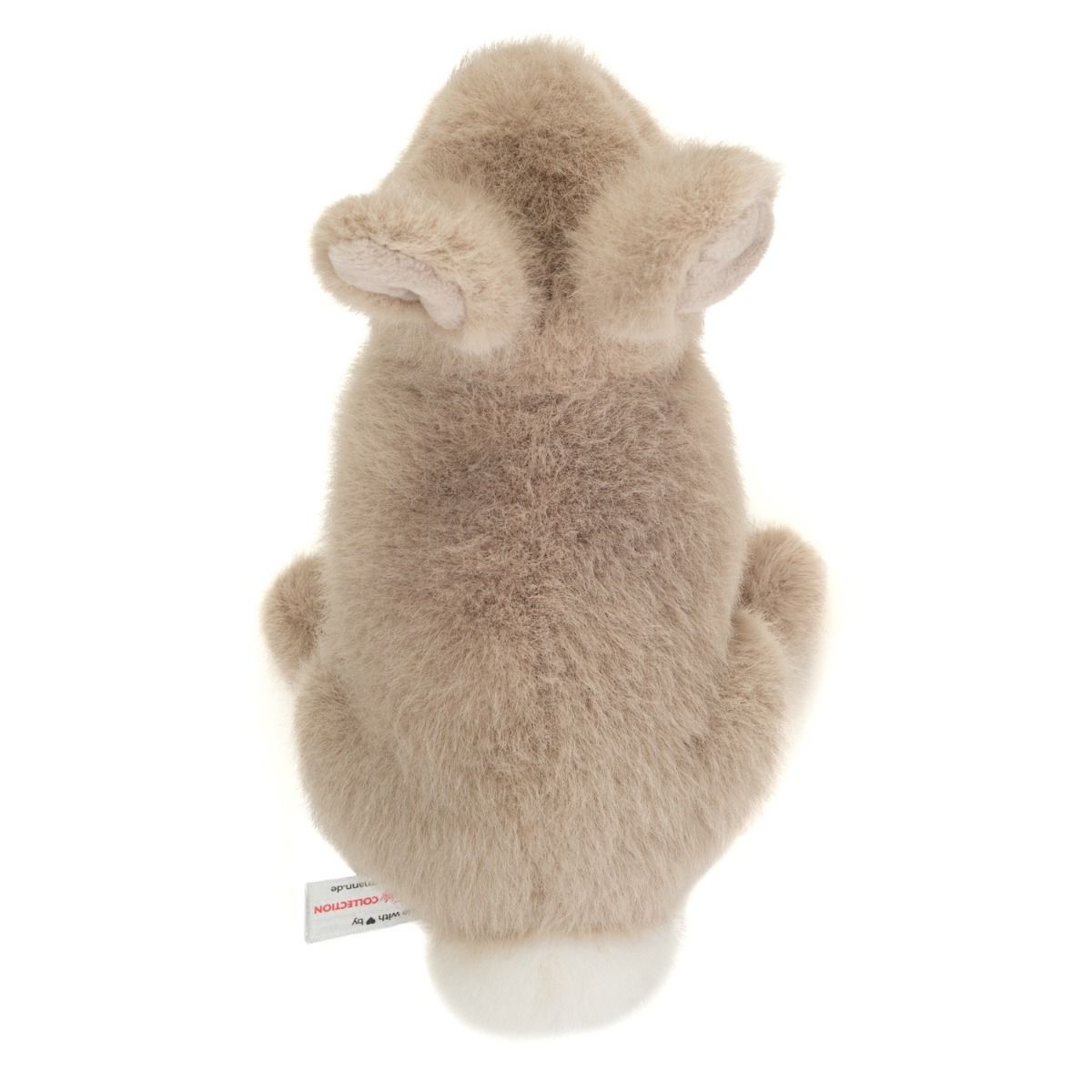 Hermann Teddy Hase sitzend grau 20 cm Stofftier