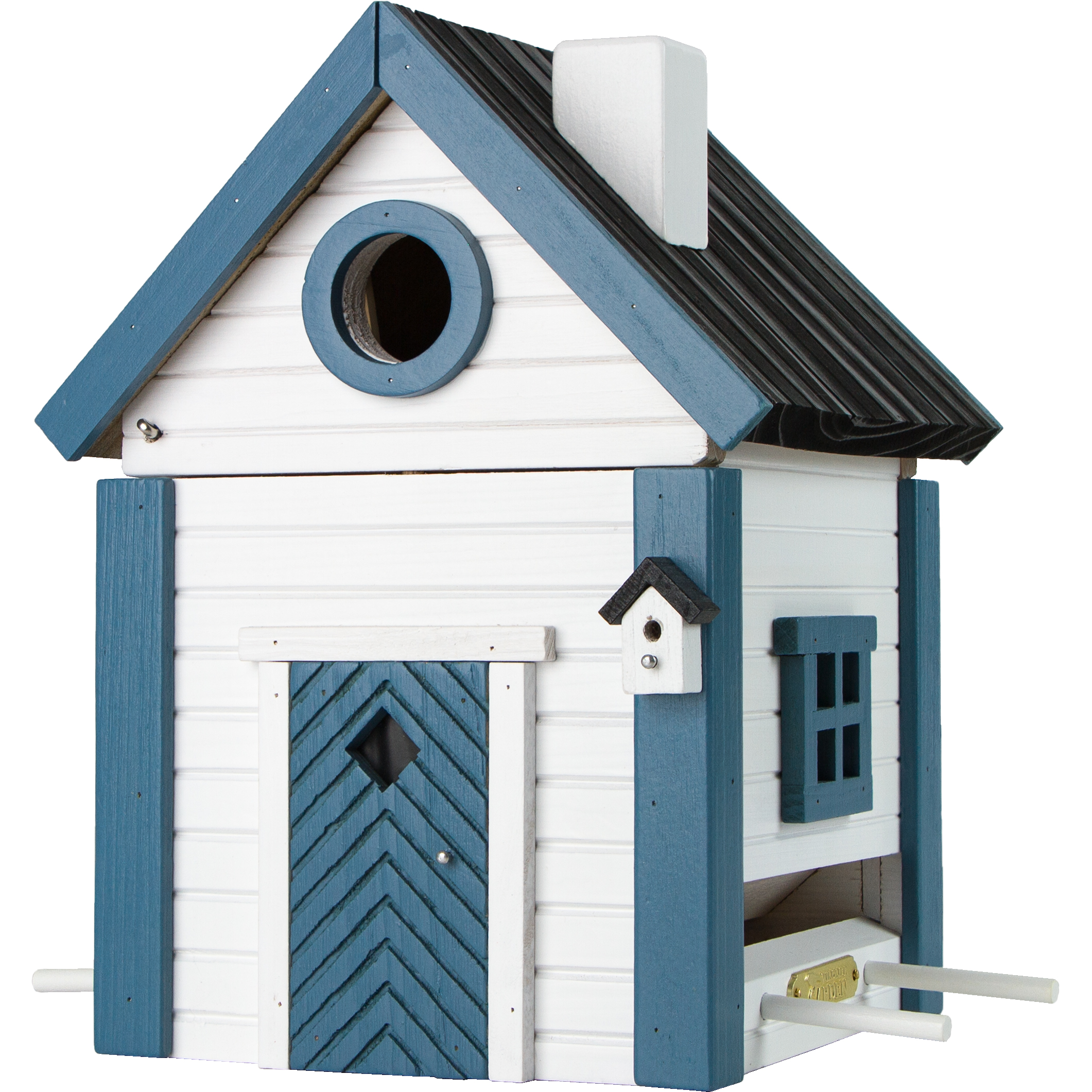 Wildlife Garden Vogelhaus Multiholk Seeschuppen Nistkasten und Futterstelle 2-in-1