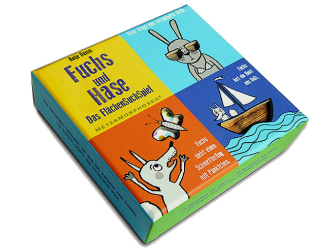 Metermorphosen Fuchs und Hase Flächensuchspiel 