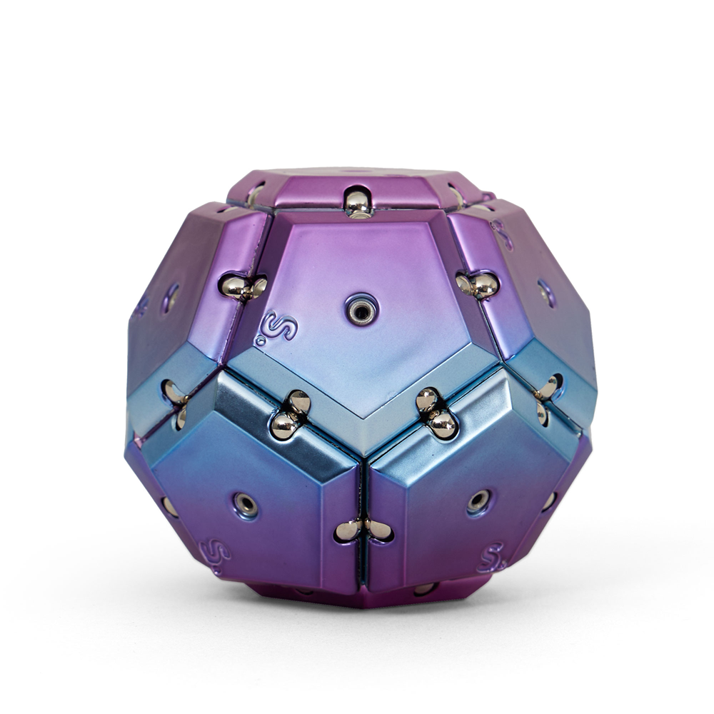 SPEKS Geode Sphere Chrome Nova Purple Magnet Fidgettoy ab 14 Jahren