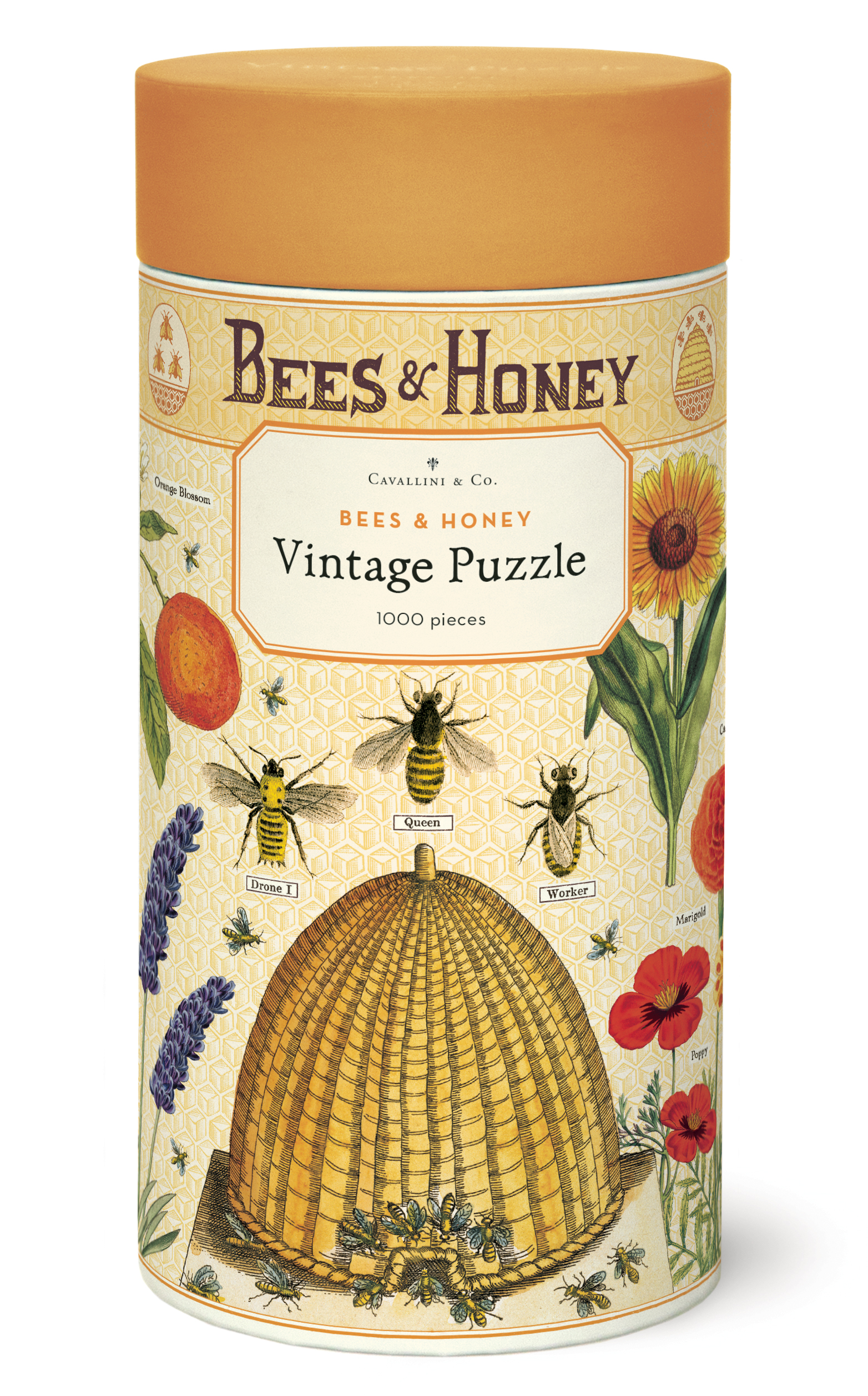 Cavallini & Co. Vintage Puzzle Bees & Honey 1000 Teile 
