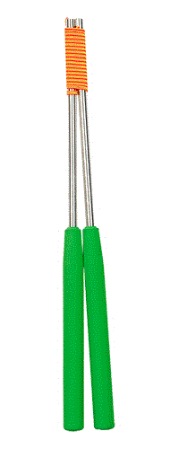 Henrys Diabolo Handstäbe Alu 325 grün 