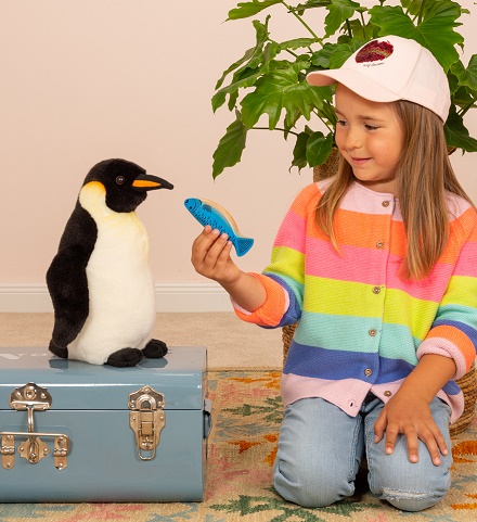 Hermann Teddy Pinguin 30 cm Stofftier