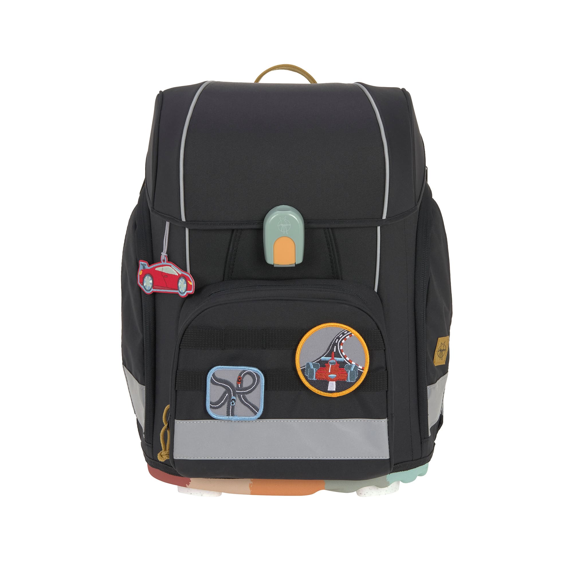 Lässig School Set Boxy Unique black Schultasche / Schulranzen Set