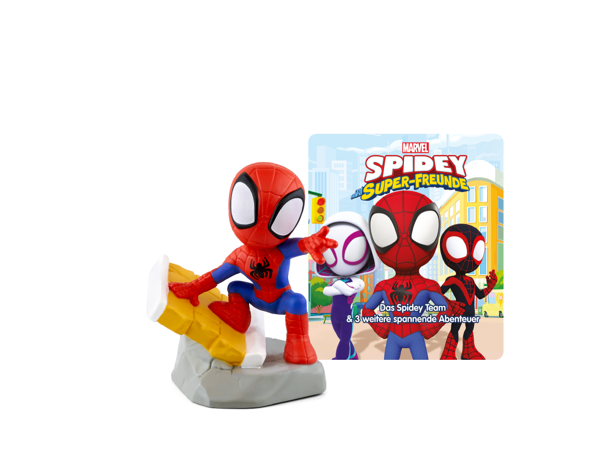 Tonies Hörfigur Marvel Spidey und seiene Super-Freunde Das Spidey-Team & 3 weitere spannende Abenteuer