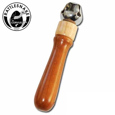 Rattlesnake Instrument Stab mit Glocke Rhythmusinstrument Glöckchen-Stiel
