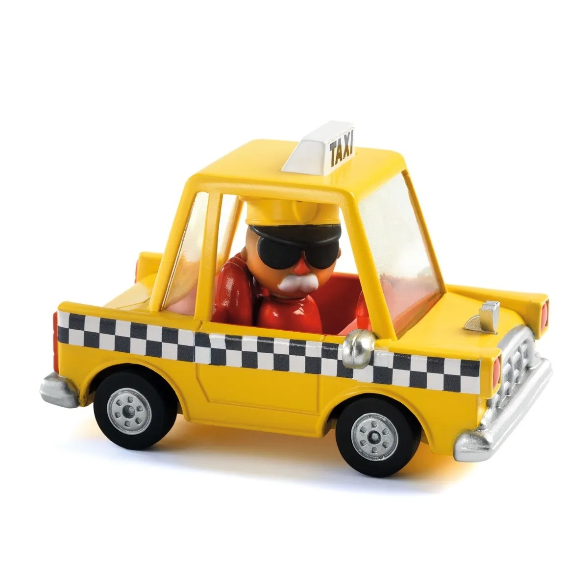 Djeco Crazy Motors: Taxi Joe Modellauto aus Metall