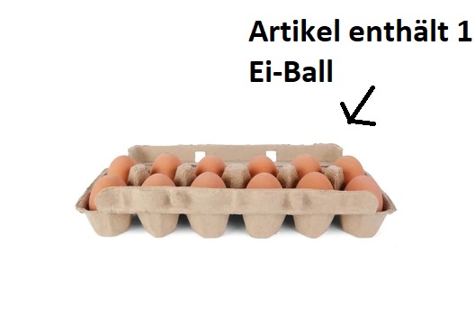 Kikkerland Egg Bouncy Ball -  Eierflummy 1 Stück