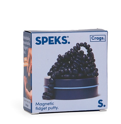 SPEKS Magnetsteinchen Crags Indigo small Magnet Fidgettoy ab 14 Jahren - wie Knete