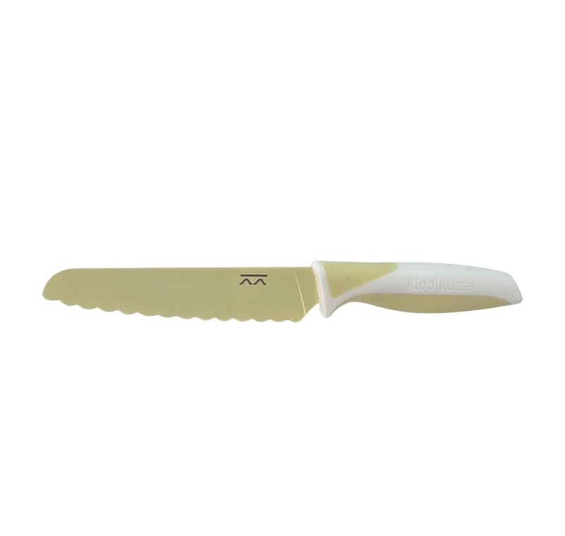 Kiddikutter Lernmesser Gelato Lemon Cream sicheres Messer für kleine Kinder
