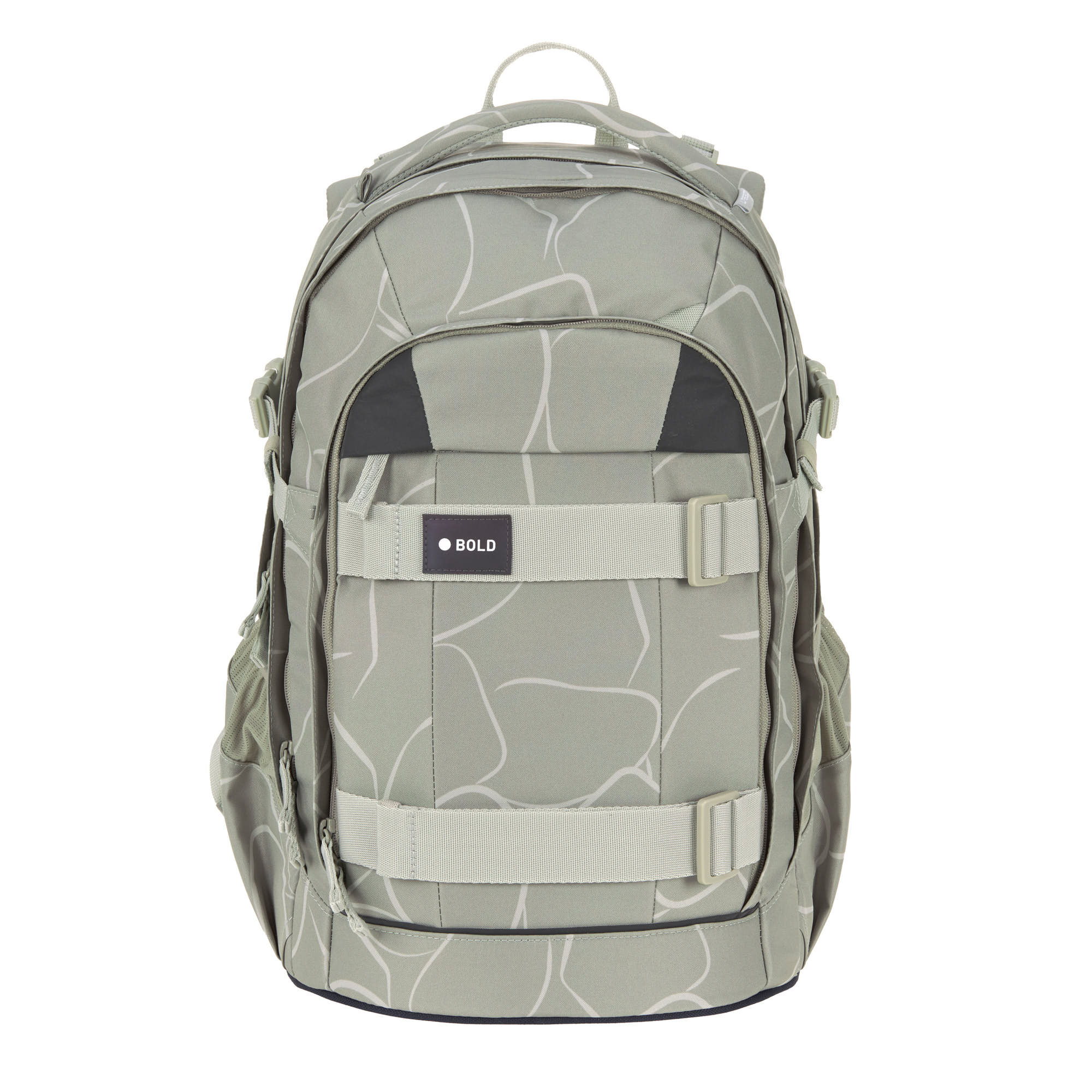 Lässig Schulrucksack Origin Bold Curve sage Schultasche ca. ab Klasse 5 