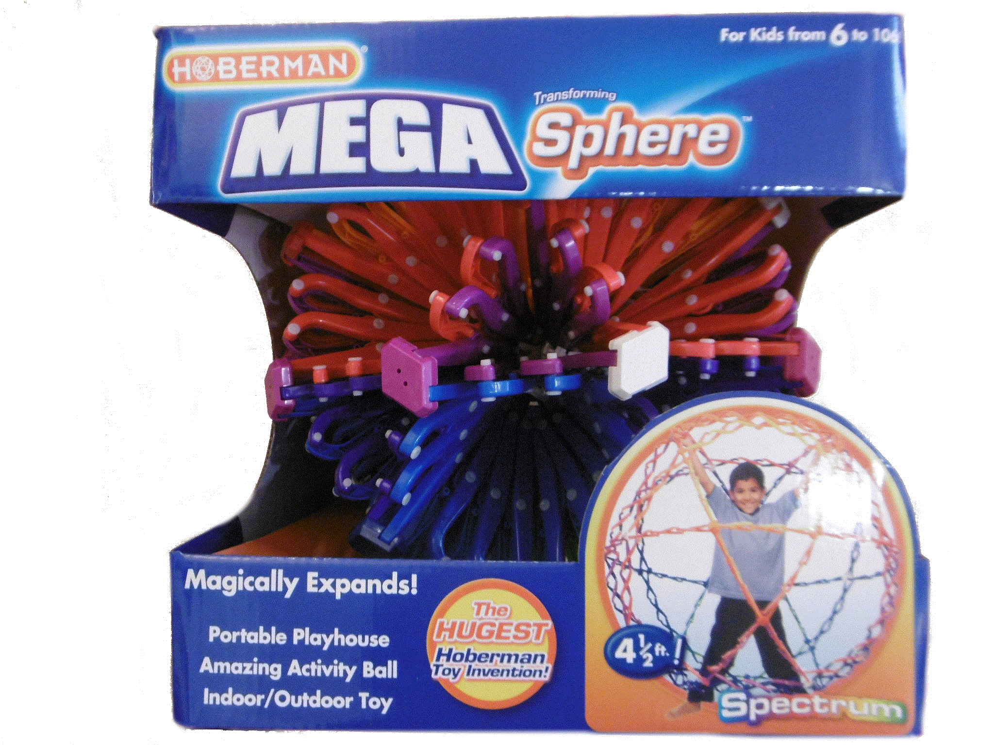 Original Hoberman Mega Sphere Rainbow