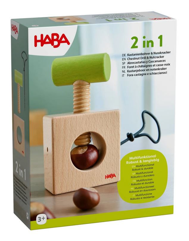 Haba Kastanienbohrer & Nussknacker  2-in-1