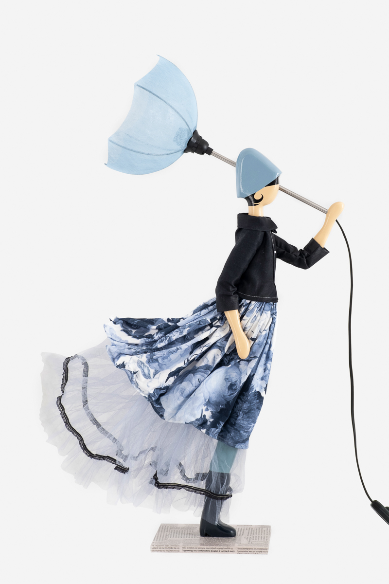 Skitso Little Girls Tischlampe Kastalia