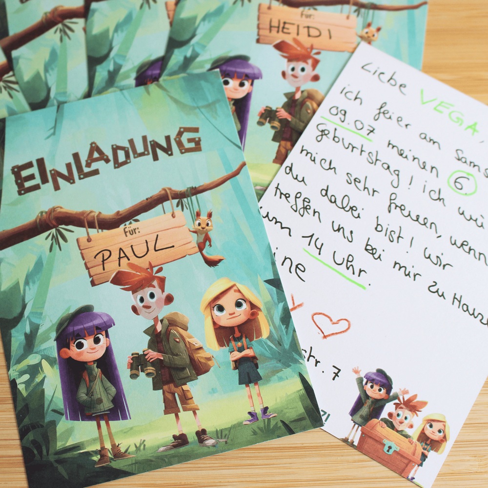 Kids Quest Schnitzeljagd-Box: Waldtiere für bis zu 10 Kinder