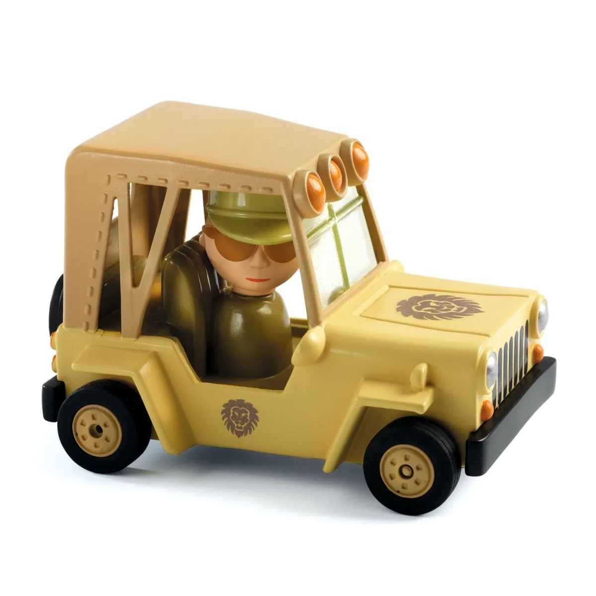 Djeco Crazy Motors: Lion Safari Modellauto aus Metall