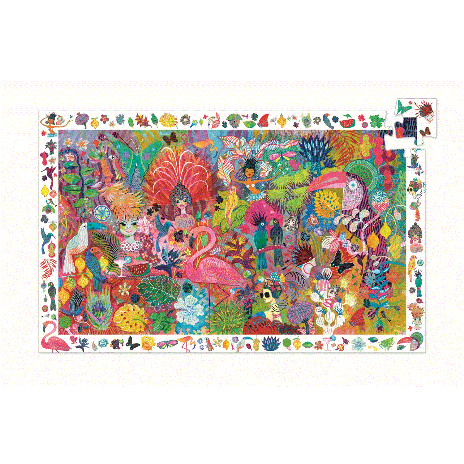 Djeco Wimmelpuzzle Rio Karnaval