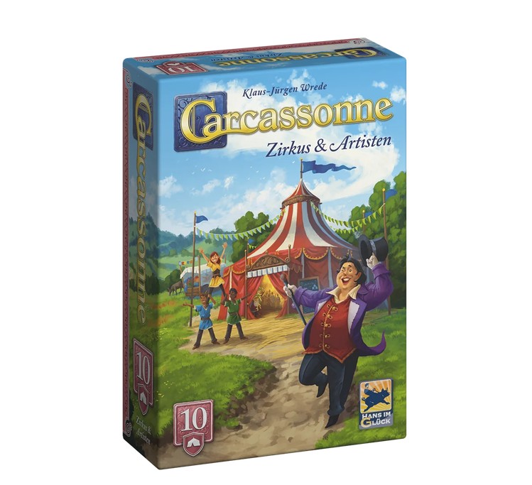 Carcassonne - Zirkus & Artisten -  Die 10. Erweiterung