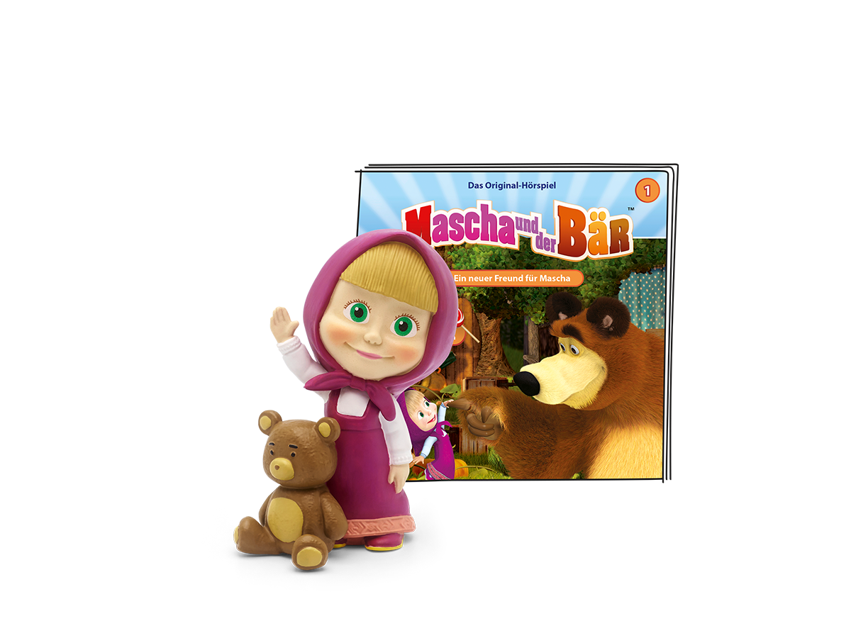 Tonies Hörfigur Mascha und der Bär Ein neuer Freund für Mascha