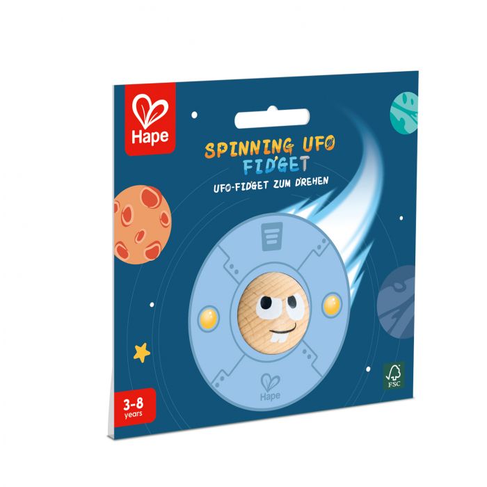Hape Drehendes Ufo-Fidget für Kinder