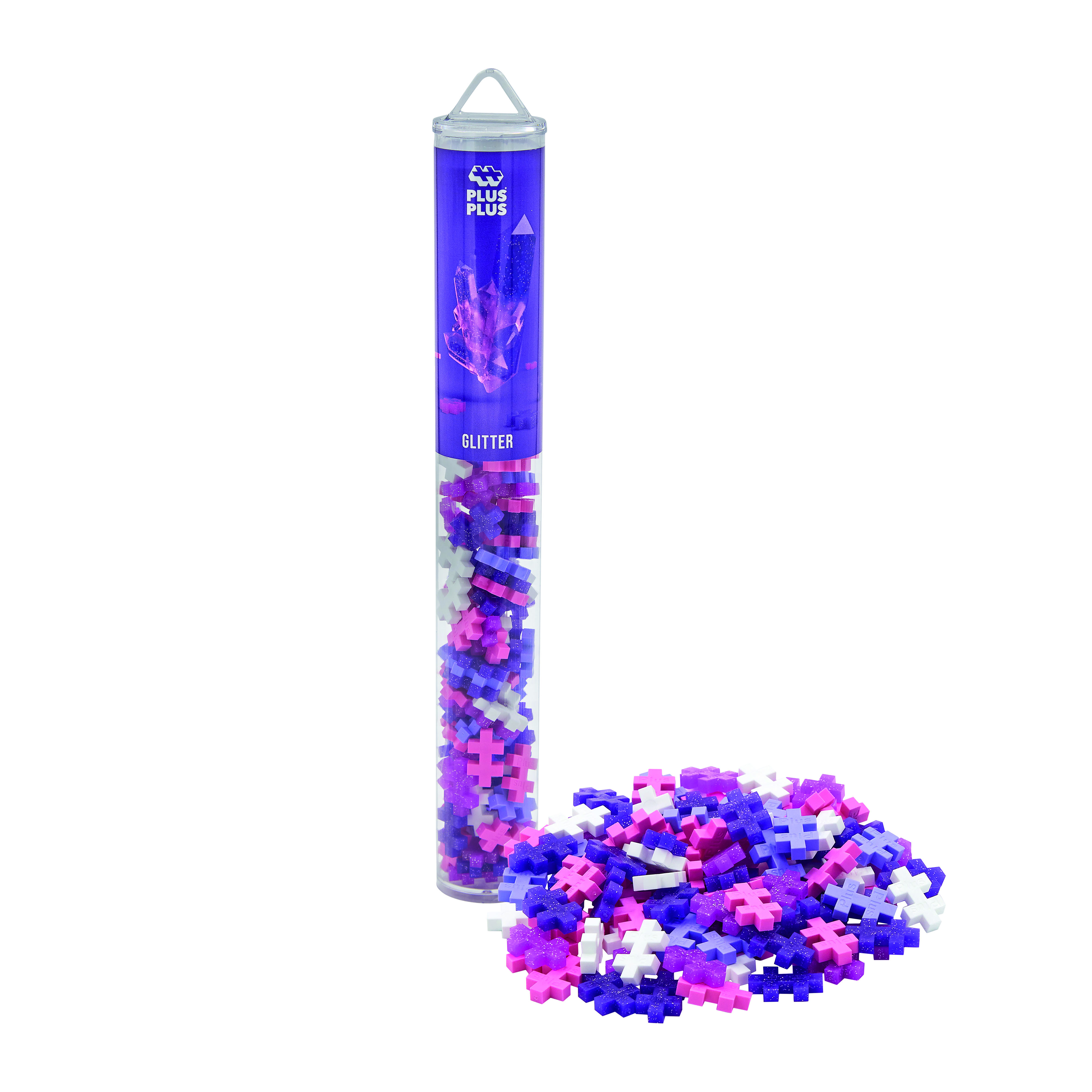 Plus-Plus 100 Kreativ Bausteine Glitzer