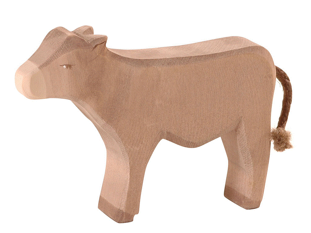 Ostheimer Ochse II Holzfigur