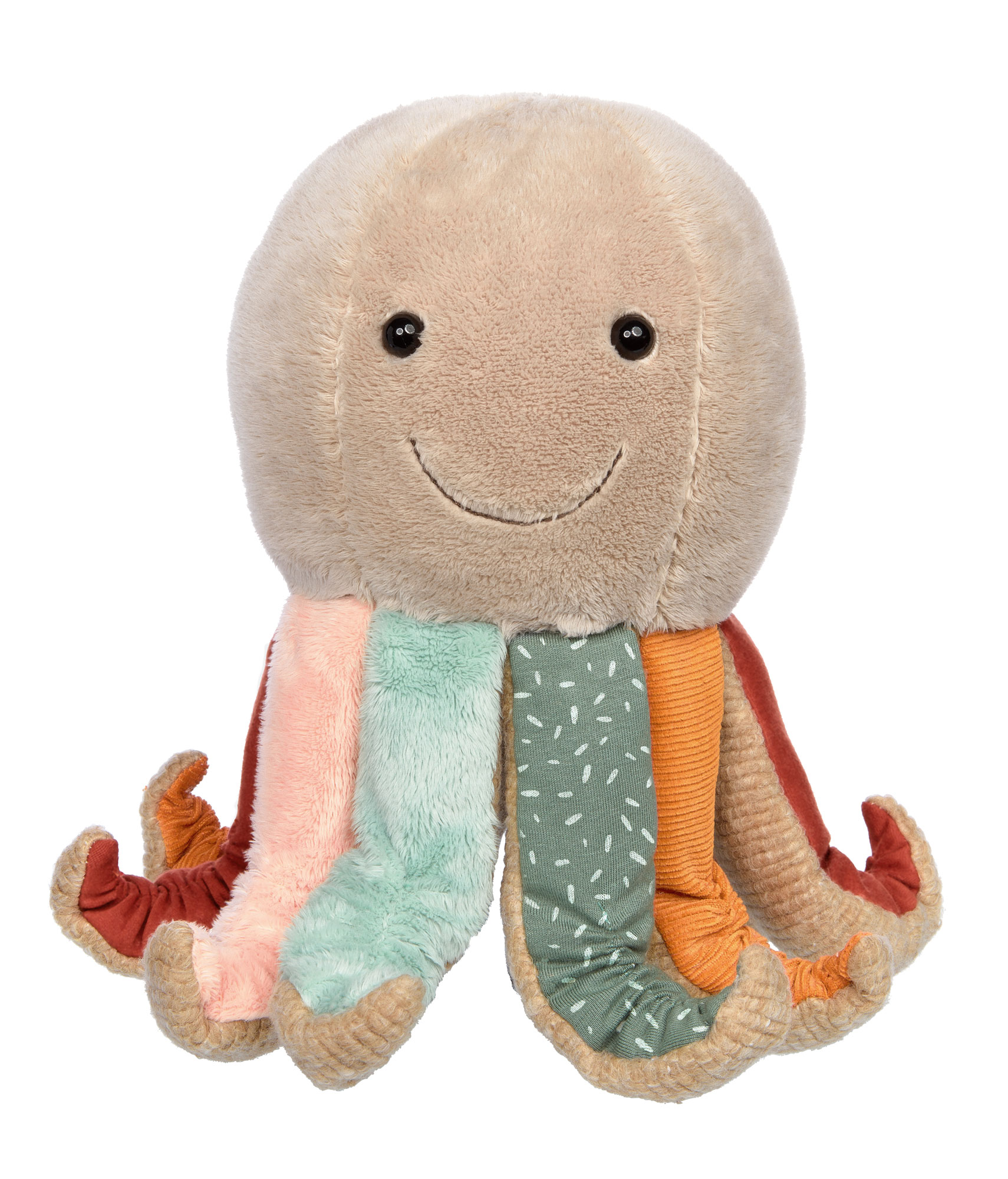 Sigikid Patchwork Sweety Stofftier Octopus - Krake