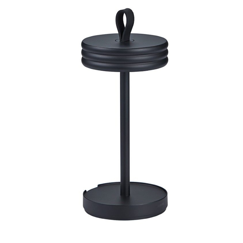 DesignBite BIG HUG tragbare LED-Lampe – schwarz