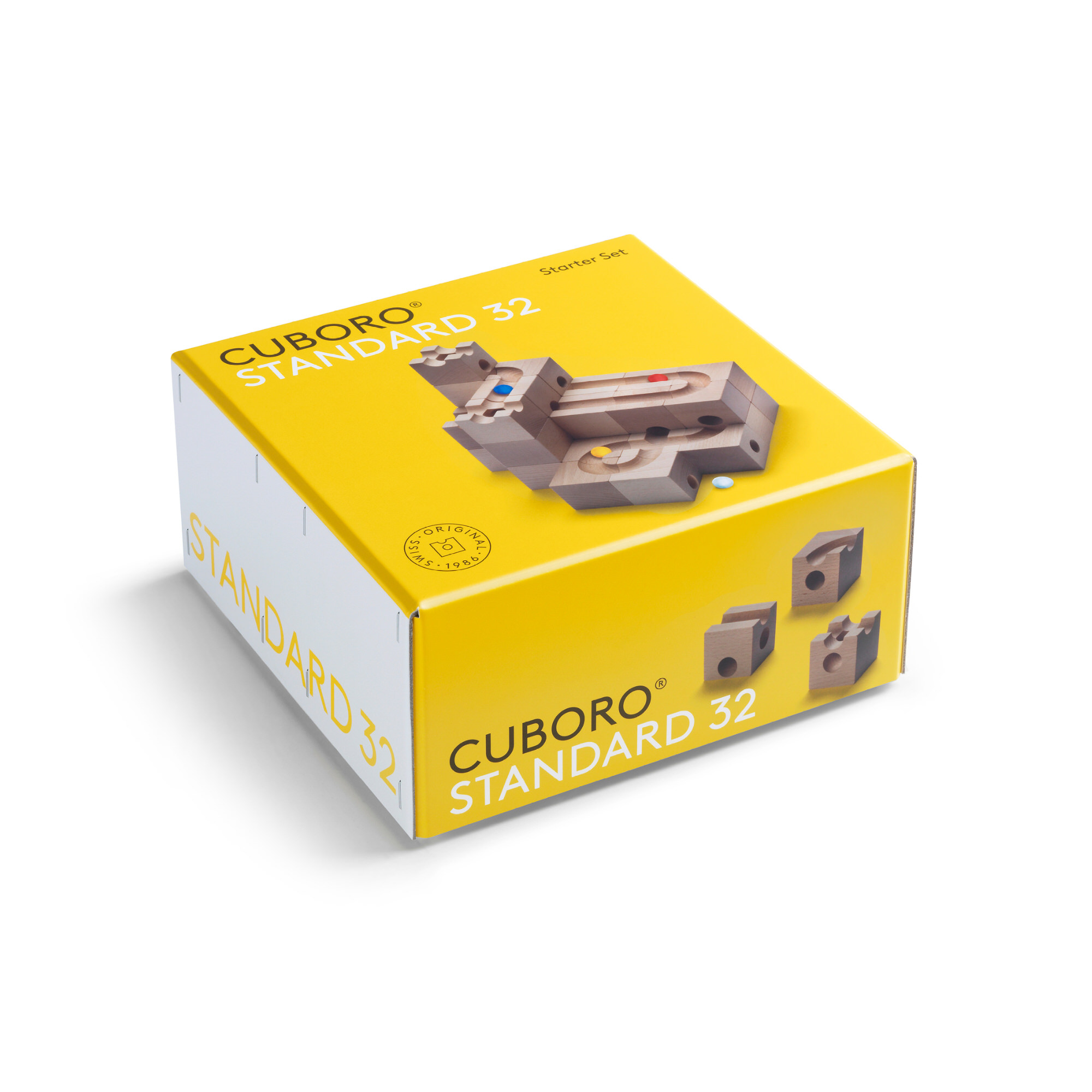 Cuboro Kugelbahn Starter Set Standard 32 - 32 Elemente - ab 5 Jahren