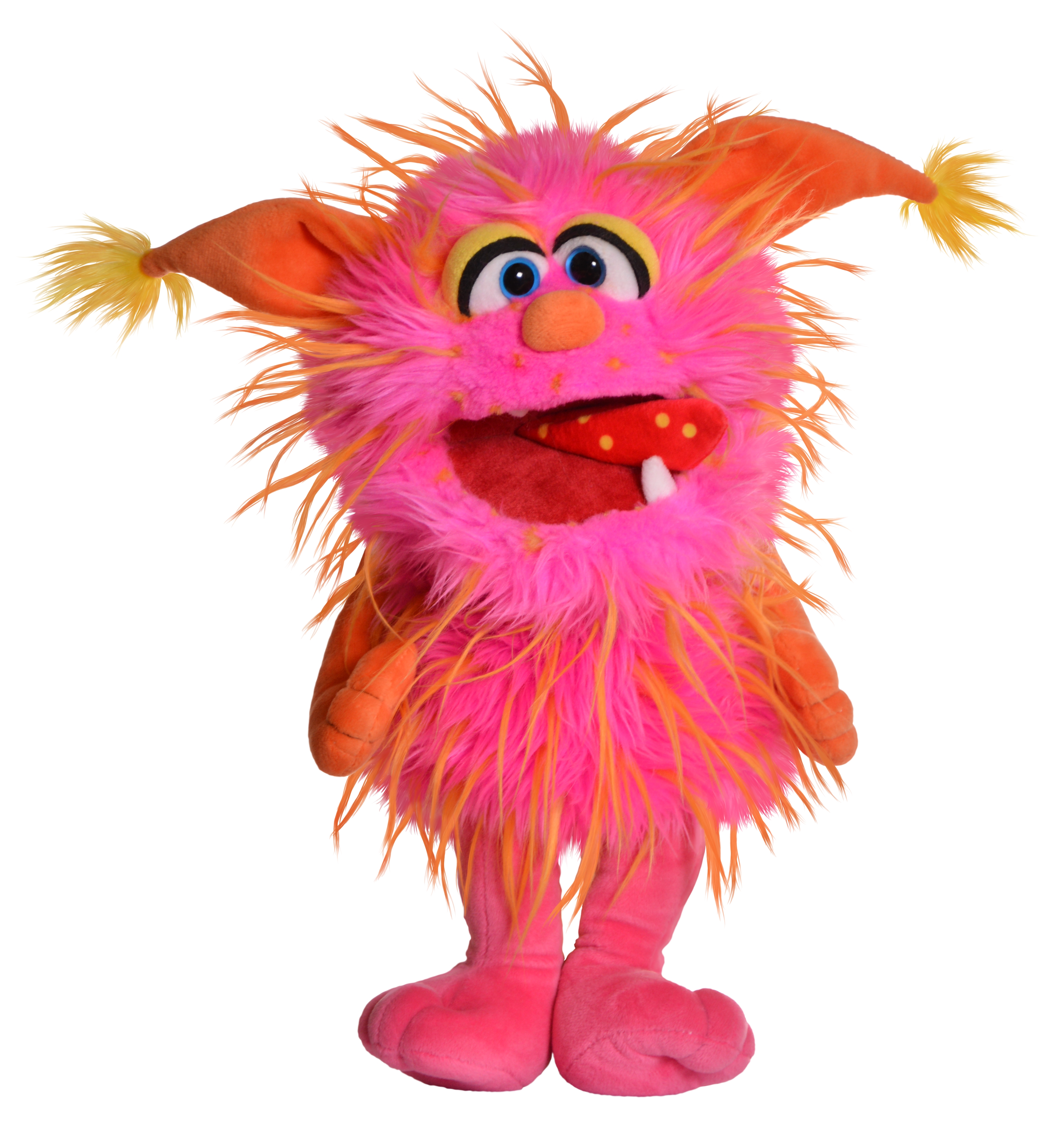 Living Puppets Handpuppe Schmackofatz aus der Reihe Monster to go! 