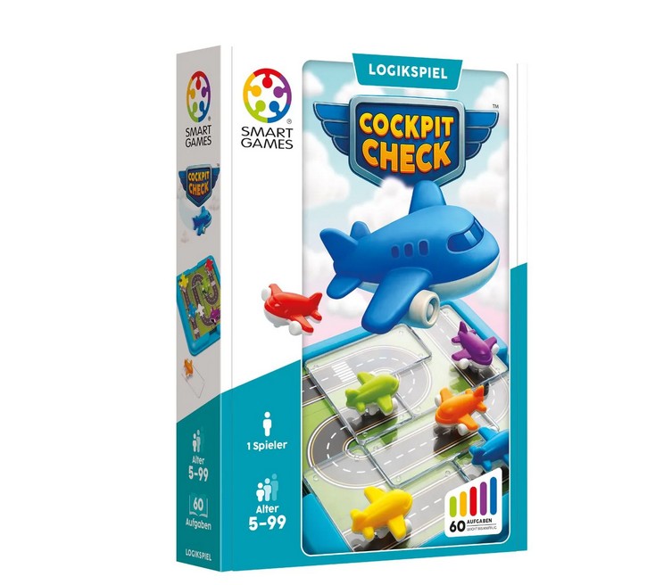 SMARTGames Logikspiel Cockpit Check ab 8 Jahre