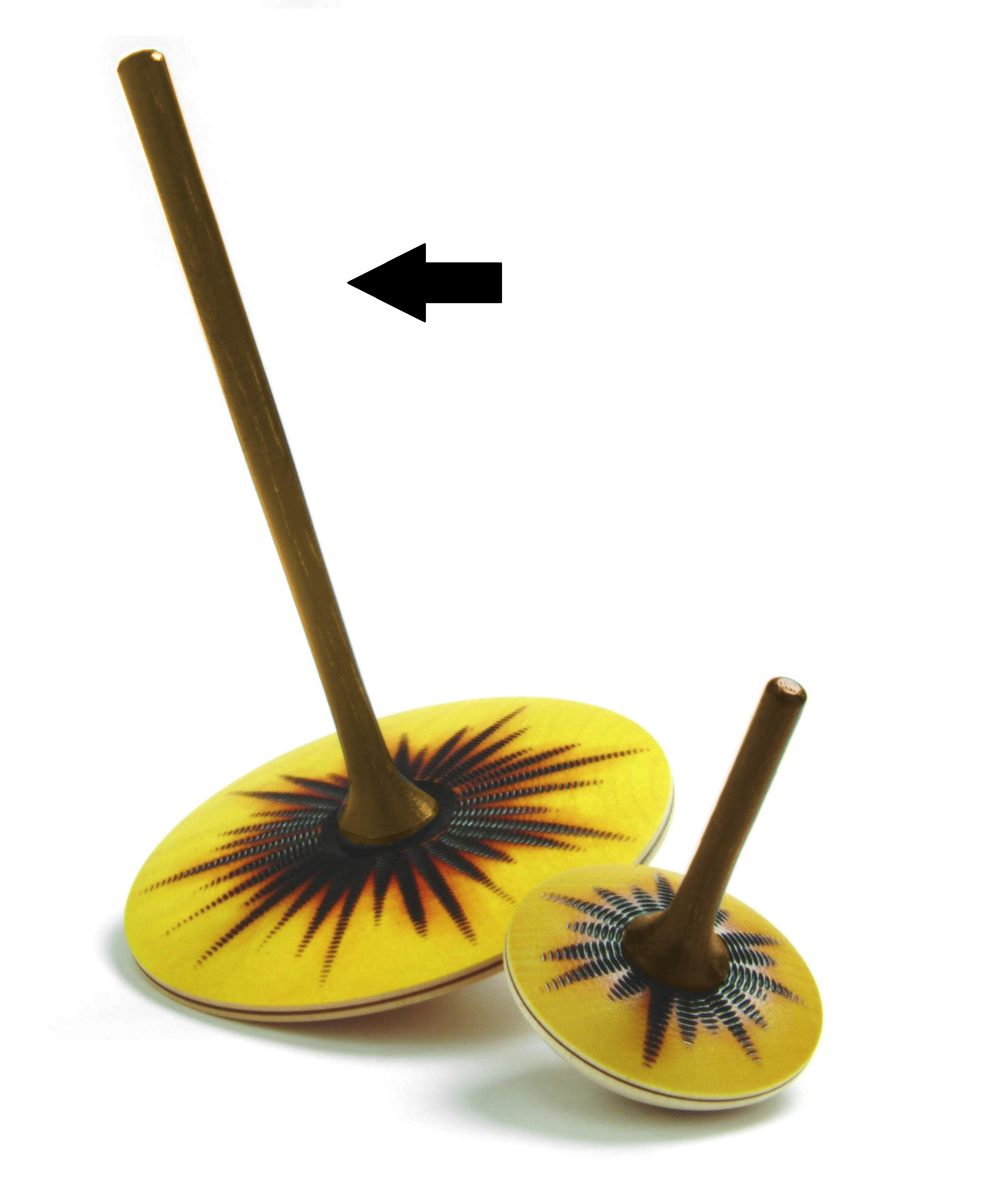 Mader Holzkreisel Sonnenkreisel groß aus der Kreiselmanufaktur