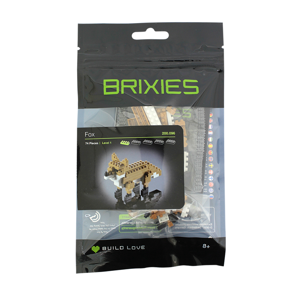 Brixies Fuchs 74 Mini-Kemmbausteine