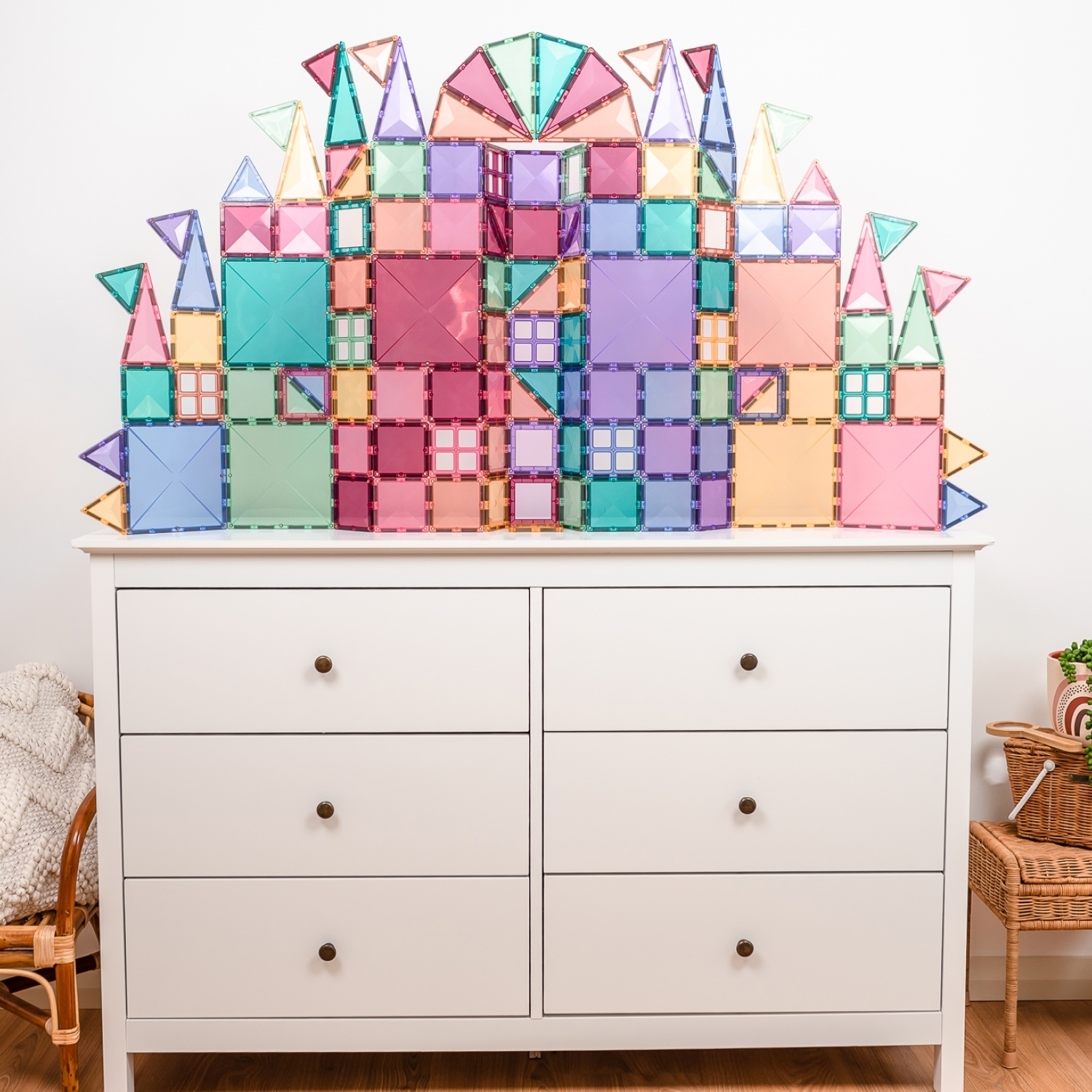 Connetix Magnetbausteine Pastel Creative Pack 120 Teile