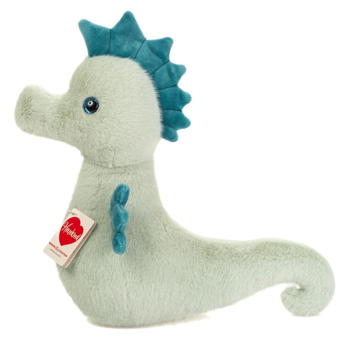Hermann Teddy Seepferdchen Melba grün 23 cm Stofftier