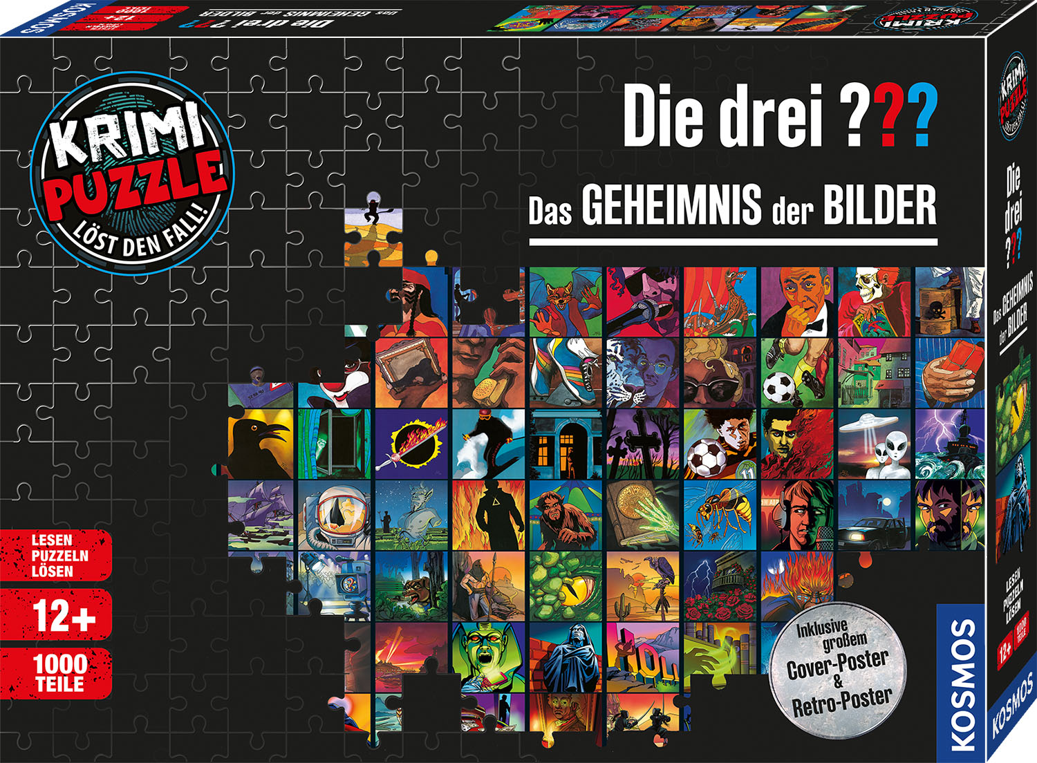 Krimipuzzle Die drei ??? - Das Geheimnis der Bilder 