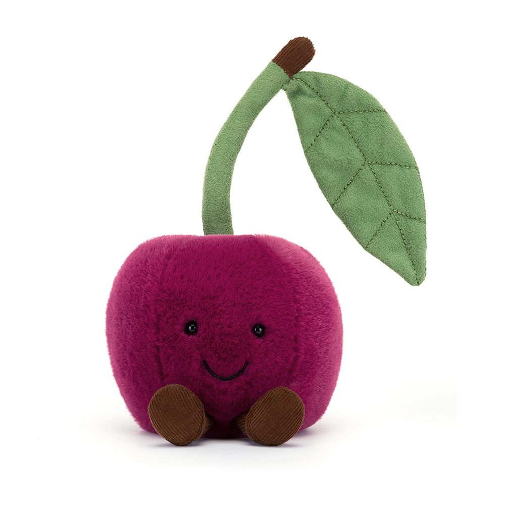 Jellycat Stofftier Amuseable Cherry Kirsche aus Plüsch