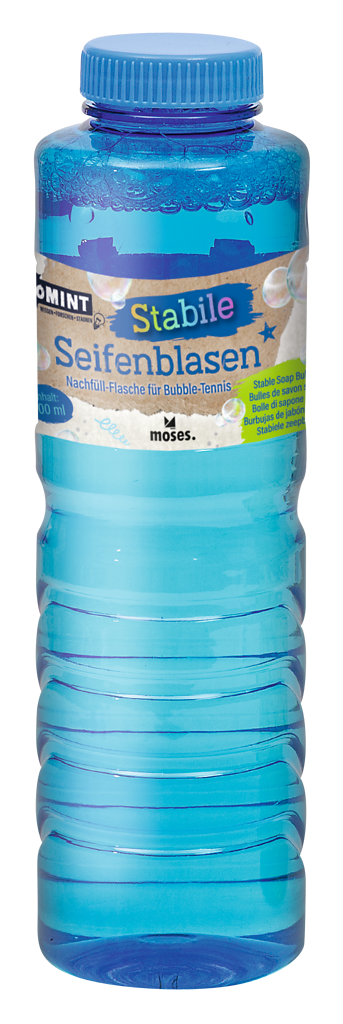 moses PhänoMINT Stabile Seifenblasenflüssigkeit für Bubble-Tennis