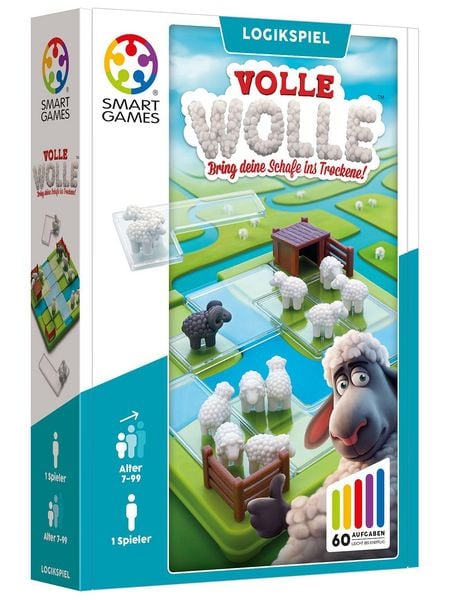 SMARTGames Logikspiel Volle Wolle!