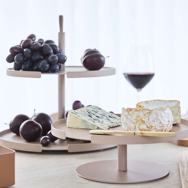 DesignBite BIG HUG Etagere / Tortenständer - rosa