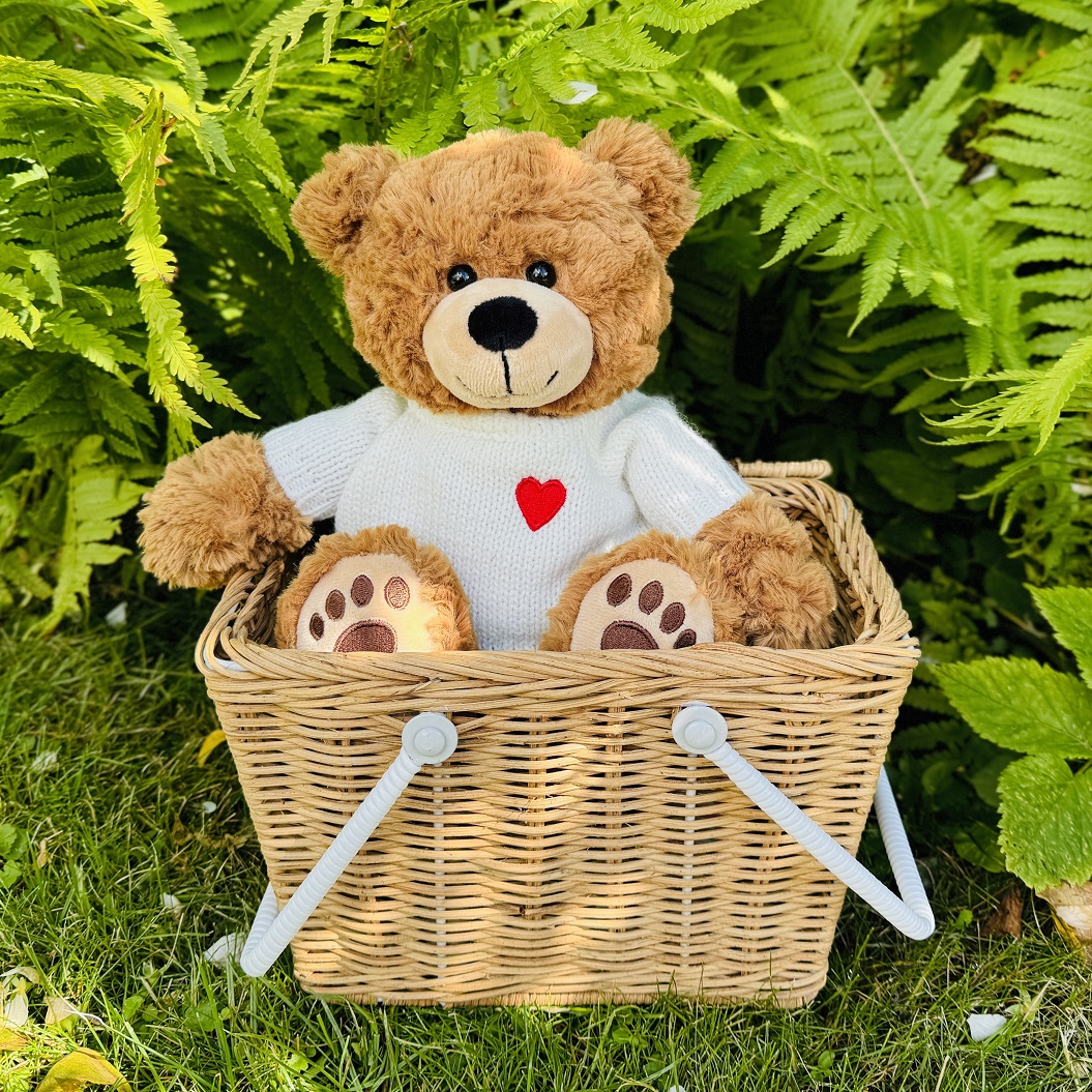 Hermann Teddy Teddy Percy mit Pullover 30 cm Stofftier