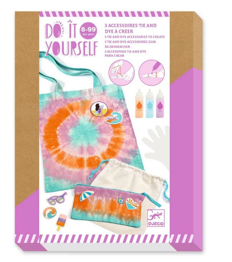 Djeco DIY: Batik-Set Taschen Textil-Design