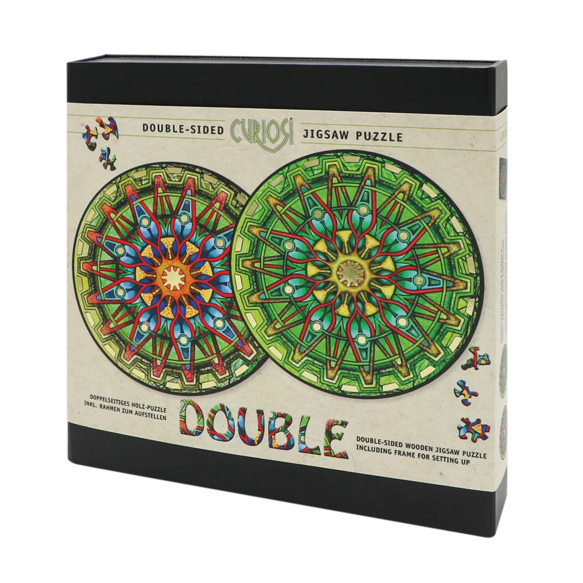 Curiosi Double Puzzle Circus mit Tablett