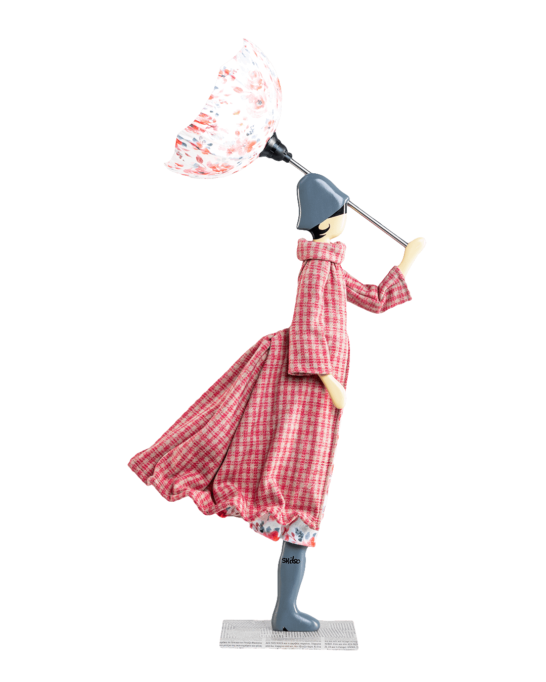 Skitso Little Girls Tischlampe Mabel mit Blumenprint im Lampenschirm!