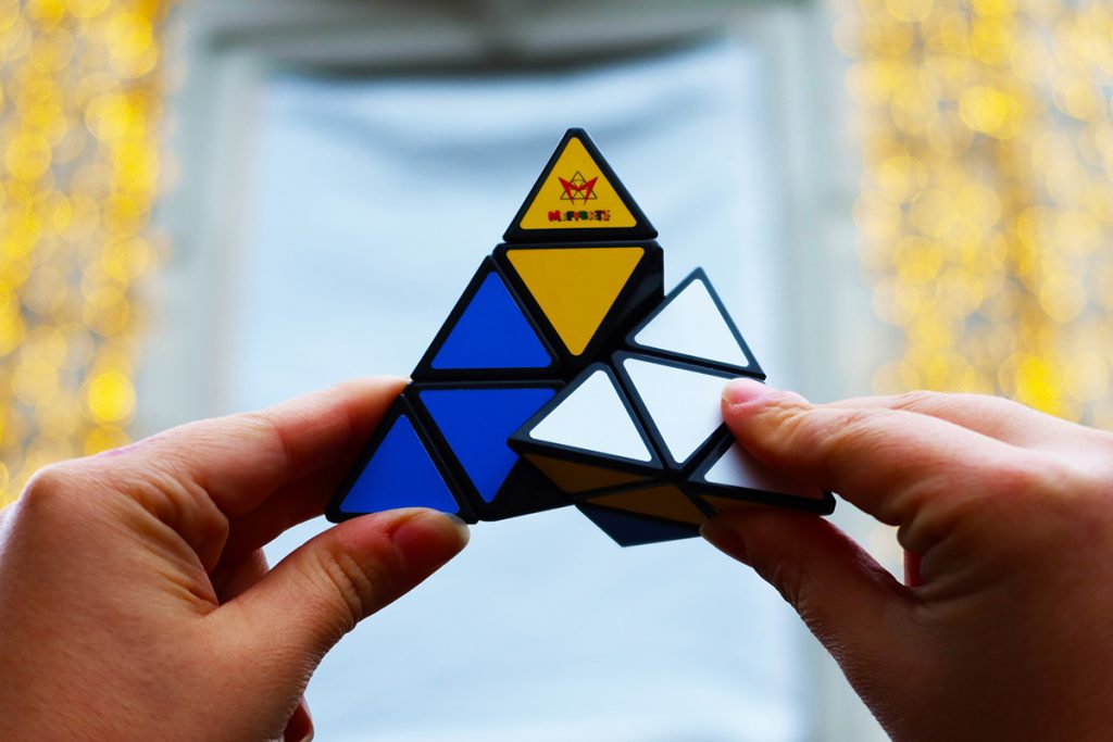 Meffert's 3D-Knobelspiel Pyraminx